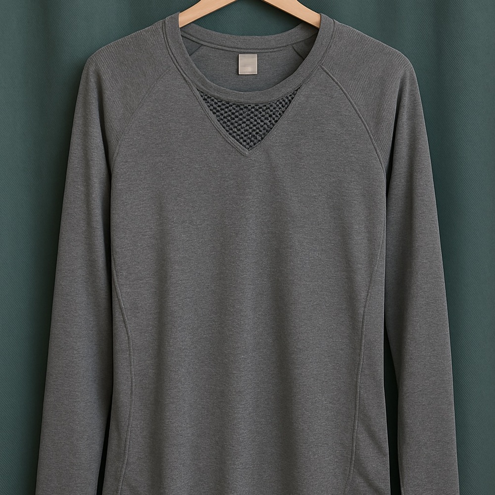 Old Navy Active Go-Dry Mesh Back Athletic Long Sleeve Top XXL